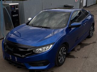2018 Honda Civic X, синий, 1650000 рублей, вид 1
