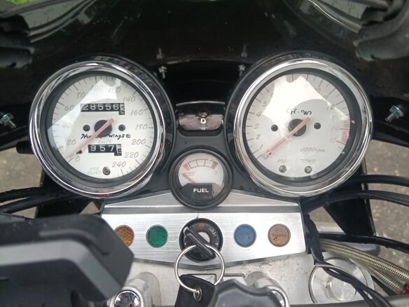 1996 Honda CB 400 Super Four, белый, 320000 рублей - вид 5
