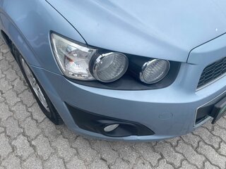 2013 Chevrolet Aveo II, голубой, 555000 рублей, вид 4