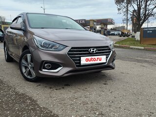 2018 Hyundai Solaris II, коричневый, 1450000 рублей, вид 1