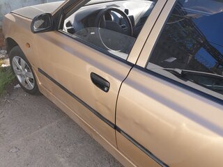 2004 Hyundai Accent ТагАЗ II, бежевый, 140000 рублей, вид 4