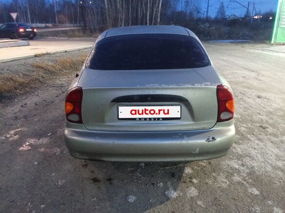 2005 Chevrolet Lanos I, серебристый - вид 2