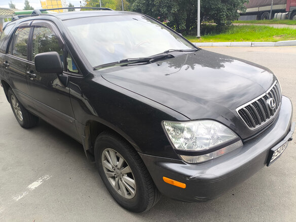 2002 Lexus RX 300 I, чёрный, 750000 рублей - вид 8