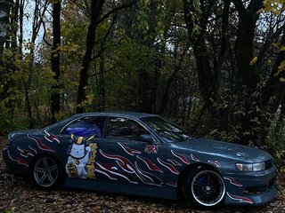 1993 Toyota Chaser V (X90), серый, 950000 рублей, вид 4