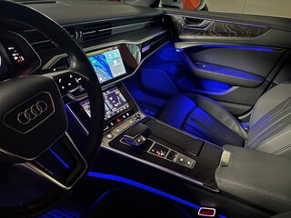 2019 Audi A6 45 TFSI V (C8), белый, 3750000 рублей, вид 5