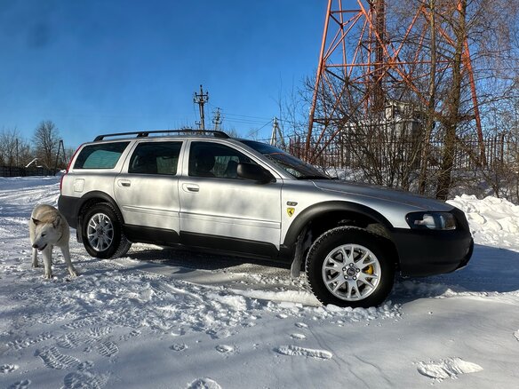 2003 Volvo XC70 I, серебристый, 950000 рублей - вид 13