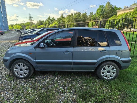 2008 Ford Fusion I Рестайлинг, голубой, 380000 рублей - вид 1