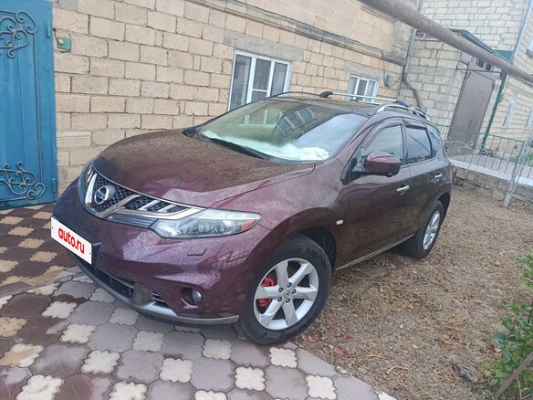 2012 Nissan Murano II (Z51) Рестайлинг 2, пурпурный