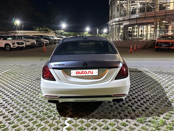 2016 Mercedes-Benz Maybach S-Класс 500 I (X222), серый, 3499000 рублей - вид 5
