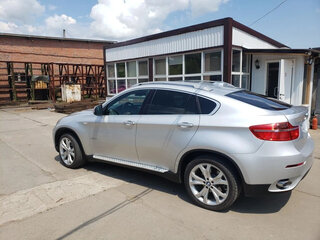 2009 BMW X6 35d I (E71), серебристый, 1650000 рублей, вид 2