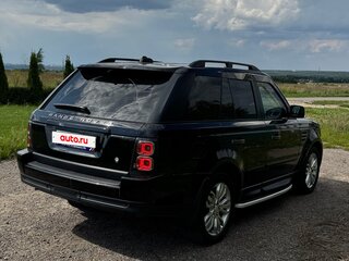 2008 Land Rover Range Rover Sport I, чёрный, 1700000 рублей, вид 4
