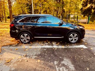 2018 Kia Sorento III Prime Рестайлинг, синий, 3100000 рублей, вид 4