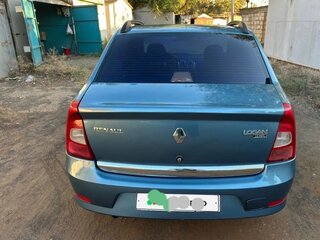 2011 Renault Logan I Рестайлинг, синий, 395000 рублей, вид 4