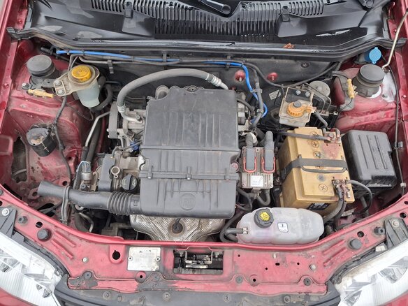 2008 Fiat Albea I Рестайлинг, красный, 570000 рублей - вид 36