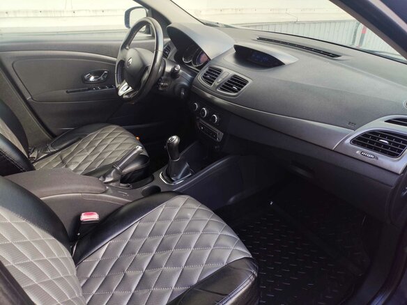 2013 Renault Megane III Рестайлинг, синий, 660000 рублей - вид 9