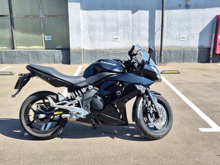 2011 Kawasaki ER-4F (Ninja 400R), чёрный, 275000 рублей, вид 2