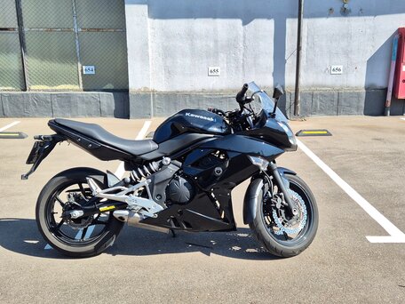 2011 Kawasaki ER-4F (Ninja 400R), чёрный, 275000 рублей, вид 2