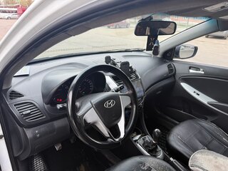 2012 Hyundai Solaris I, белый, 480000 рублей, вид 5