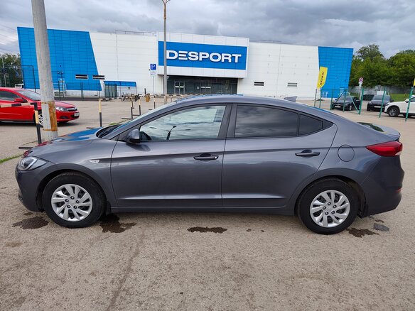2018 Hyundai Elantra VI (AD), серый, 1400000 рублей - вид 7