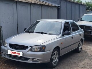 2005 Hyundai Accent ТагАЗ II, серый, 210000 рублей, вид 5