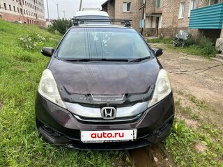 2013 Honda Fit Shuttle I Рестайлинг, коричневый, 1100000 рублей, вид 1