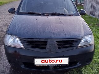 2008 Renault Logan I, серый, 220000 рублей, вид 1