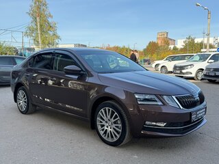 2017 Skoda Octavia III (A7) Рестайлинг, коричневый, 2150000 рублей, вид 4