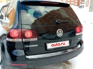 2009 Volkswagen Touareg I Рестайлинг, чёрный, 1150000 рублей, вид 3