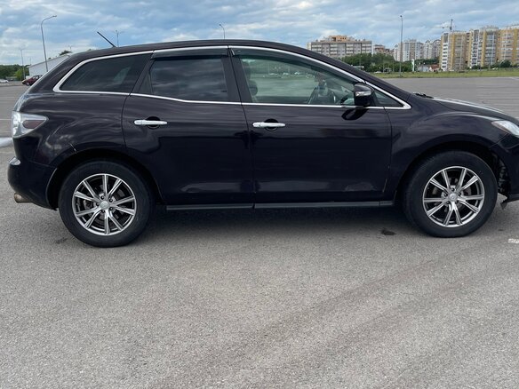 2007 Mazda CX-7 I, пурпурный, 600000 рублей - вид 4
