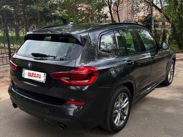 2021 BMW X3 20d xDrive III (G01), серый - вид 9