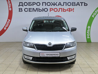 2014 Skoda Rapid I, серебристый, 720000 рублей, вид 2