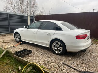 2014 Audi A4 IV (B8) Рестайлинг, белый, 1475000 рублей, вид 4
