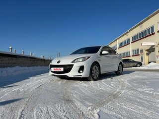 2013 Mazda 3 II (BL) Рестайлинг, белый, 1050000 рублей, вид 2