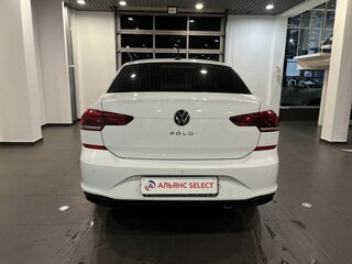 2021 Volkswagen Polo VI, белый, 1445000 рублей, вид 4