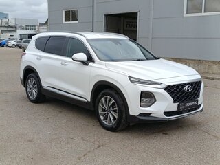 2019 Hyundai Santa Fe IV, белый, 2580000 рублей, вид 3