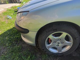 2005 Peugeot 206, серебристый, 400000 рублей, вид 4