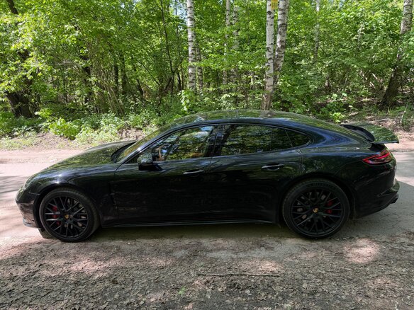 2017 Porsche Panamera Turbo II, чёрный, 6600000 рублей - вид 16
