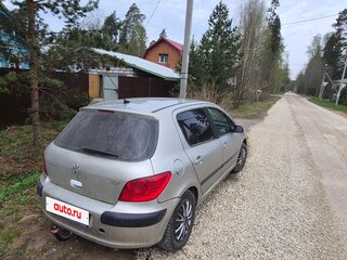 2006 Peugeot 307 I Рестайлинг, серый, 210000 рублей, вид 3