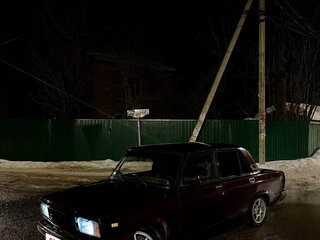 2008 Lada (ВАЗ) 2107, пурпурный, 350000 рублей, вид 1