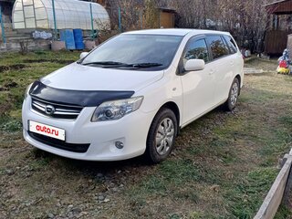 2010 Toyota Corolla Fielder X (E140, E150) Рестайлинг, белый, 1000000 рублей, вид 1