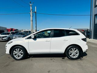2010 Mazda CX-7 I Рестайлинг, белый, 909000 рублей, вид 3