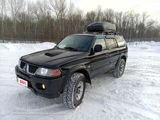 2007 Mitsubishi Pajero Sport I Рестайлинг, чёрный, 950000 рублей, вид 1