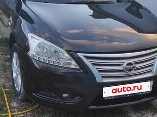 2014 Nissan Sentra VII (B17), чёрный, 900000 рублей, вид 1