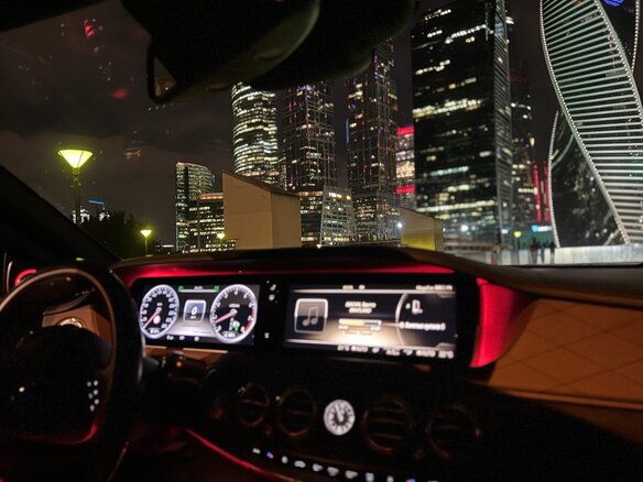 2014 Mercedes-Benz S-Класс 500 VI (W222, C217), чёрный, 2600000 рублей - вид 3