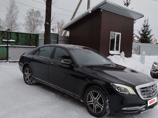 2017 Mercedes-Benz S-Класс 450 Long VI (W222, C217) Рестайлинг, чёрный, 4221000 рублей, вид 1