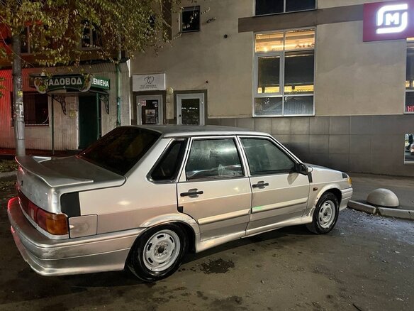 2002 Lada (ВАЗ) 2115, серебристый, 115000 рублей - вид 7