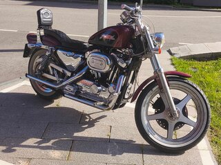 2001 Harley-Davidson Sportster 1200, красный, 500000 рублей, вид 2