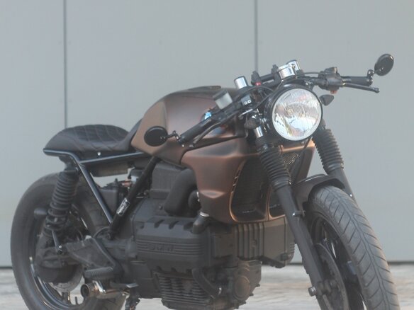 1990 BMW K 75 S, коричневый, 555000 рублей - вид 5