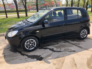 2008 Hyundai Getz I Рестайлинг, чёрный, 570000 рублей, вид 3