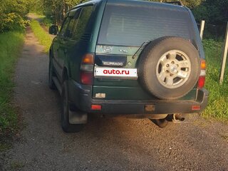 1996 Toyota Land Cruiser Prado 90 Series, зелёный, 750000 рублей, вид 4